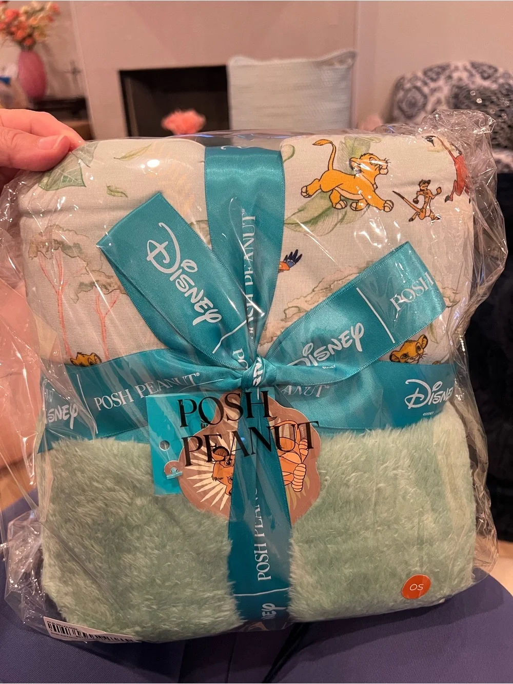 Posh Peanut Disney Lion King Simba Luxe Plush Blanket